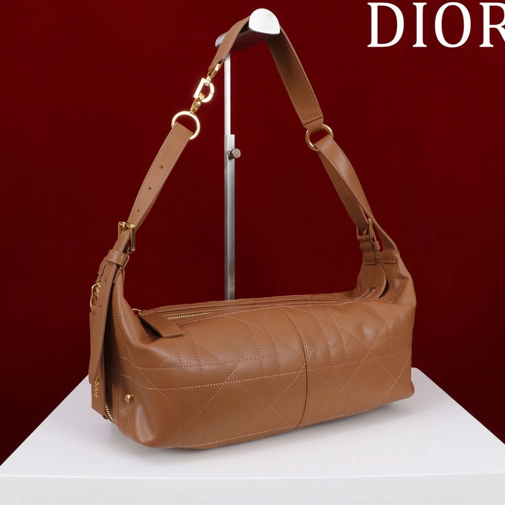 Dior Medium D-Journey Bag in Vintage Smooth Calfskin(HIGH-END GRADE) FlexibleFit 2173
