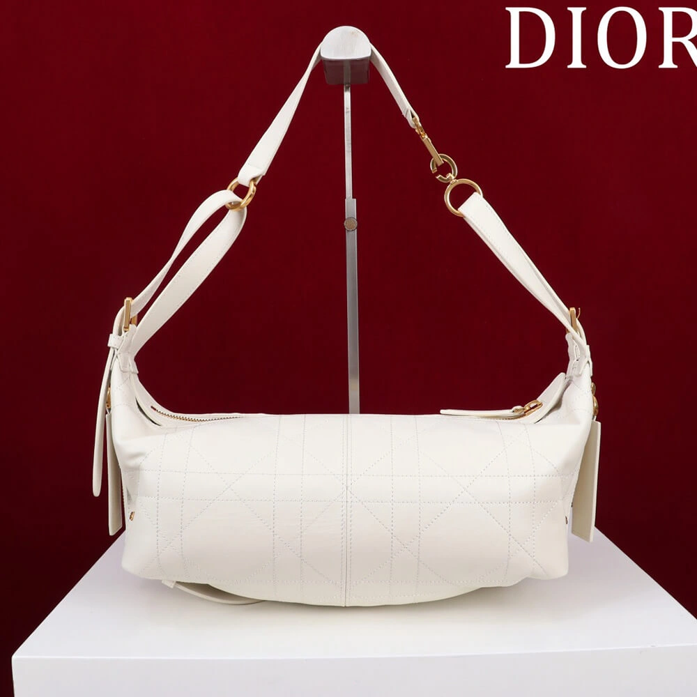 Popular Dior Medium D-Journey Bag in Vintage Smooth Calfskin(HIGH-END GRADE) 2184