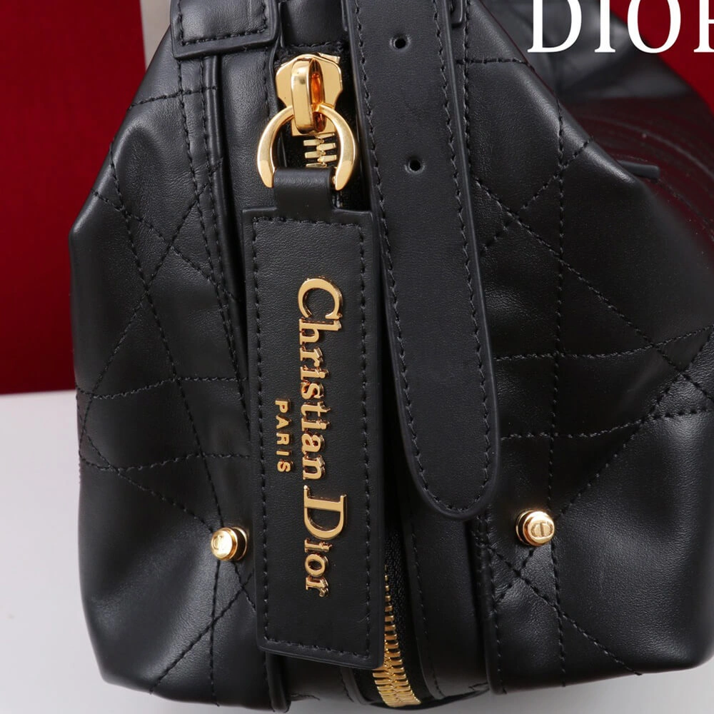 Dior Medium D-Journey Bag in Vintage Smooth Calfskin(HIGH-END GRADE) FashionForward 2179
