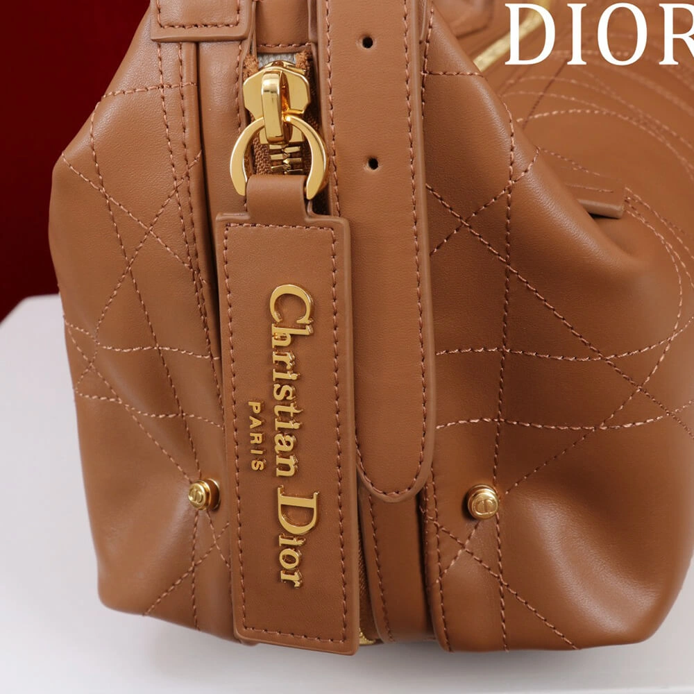 Dior Medium D-Journey Bag in Vintage Smooth Calfskin(HIGH-END GRADE) FlexibleFit 2173