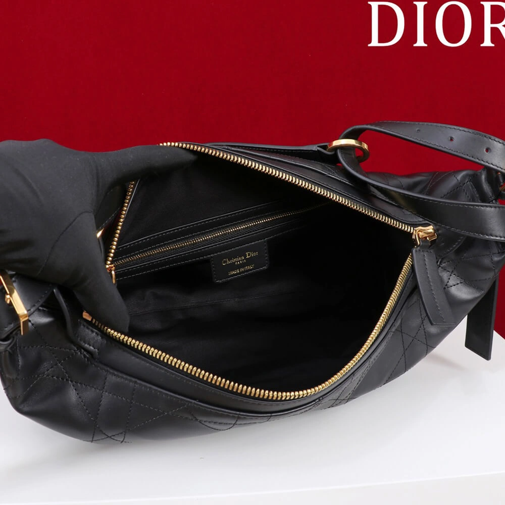Dior Medium D-Journey Bag in Vintage Smooth Calfskin(HIGH-END GRADE) FashionForward 2179