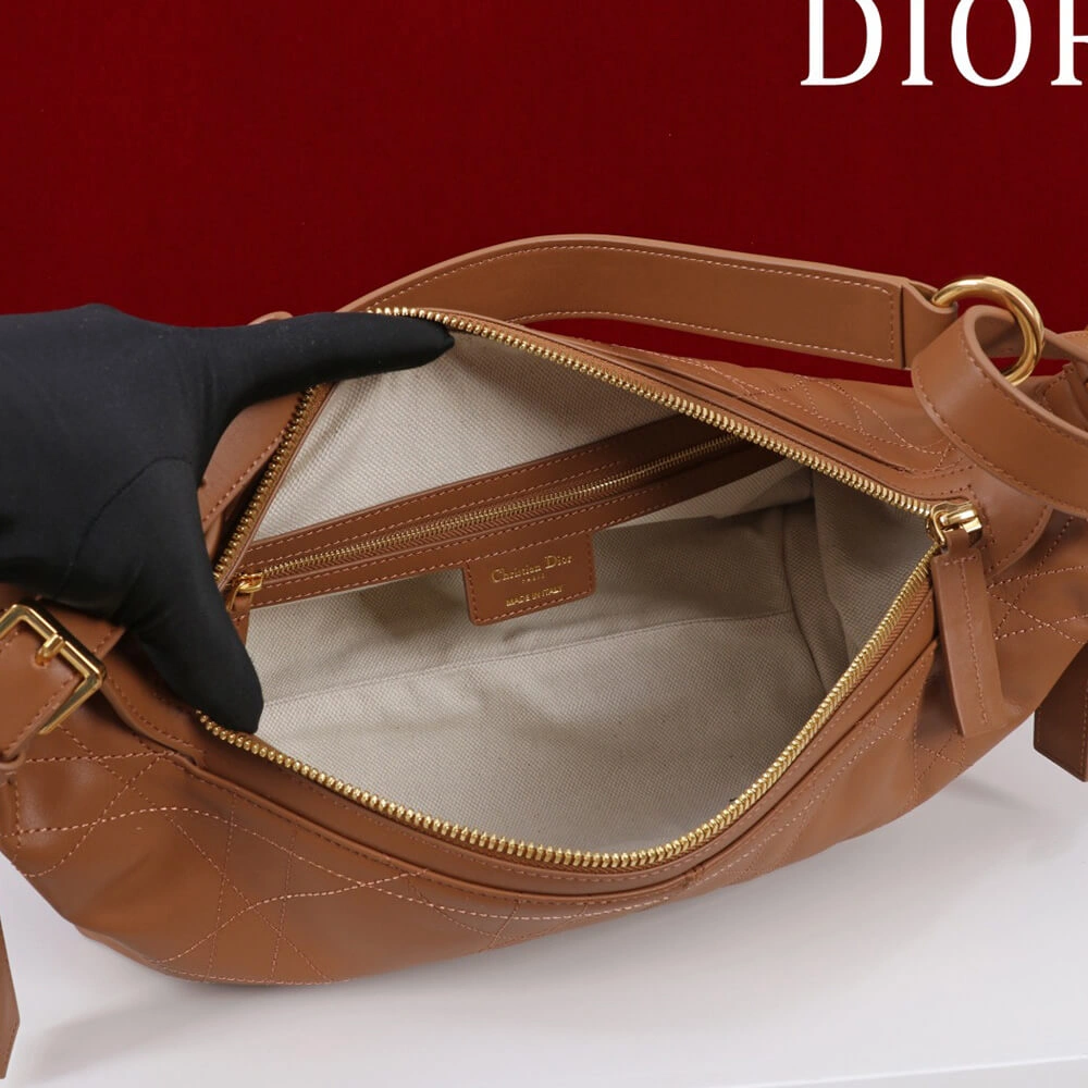 Dior Medium D-Journey Bag in Vintage Smooth Calfskin(HIGH-END GRADE) FlexibleFit 2173
