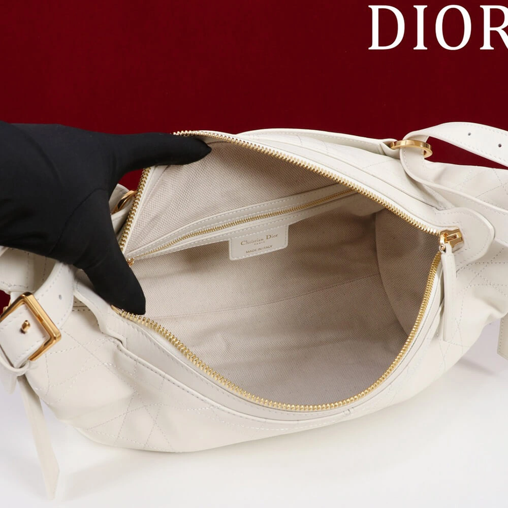 Popular Dior Medium D-Journey Bag in Vintage Smooth Calfskin(HIGH-END GRADE) 2184