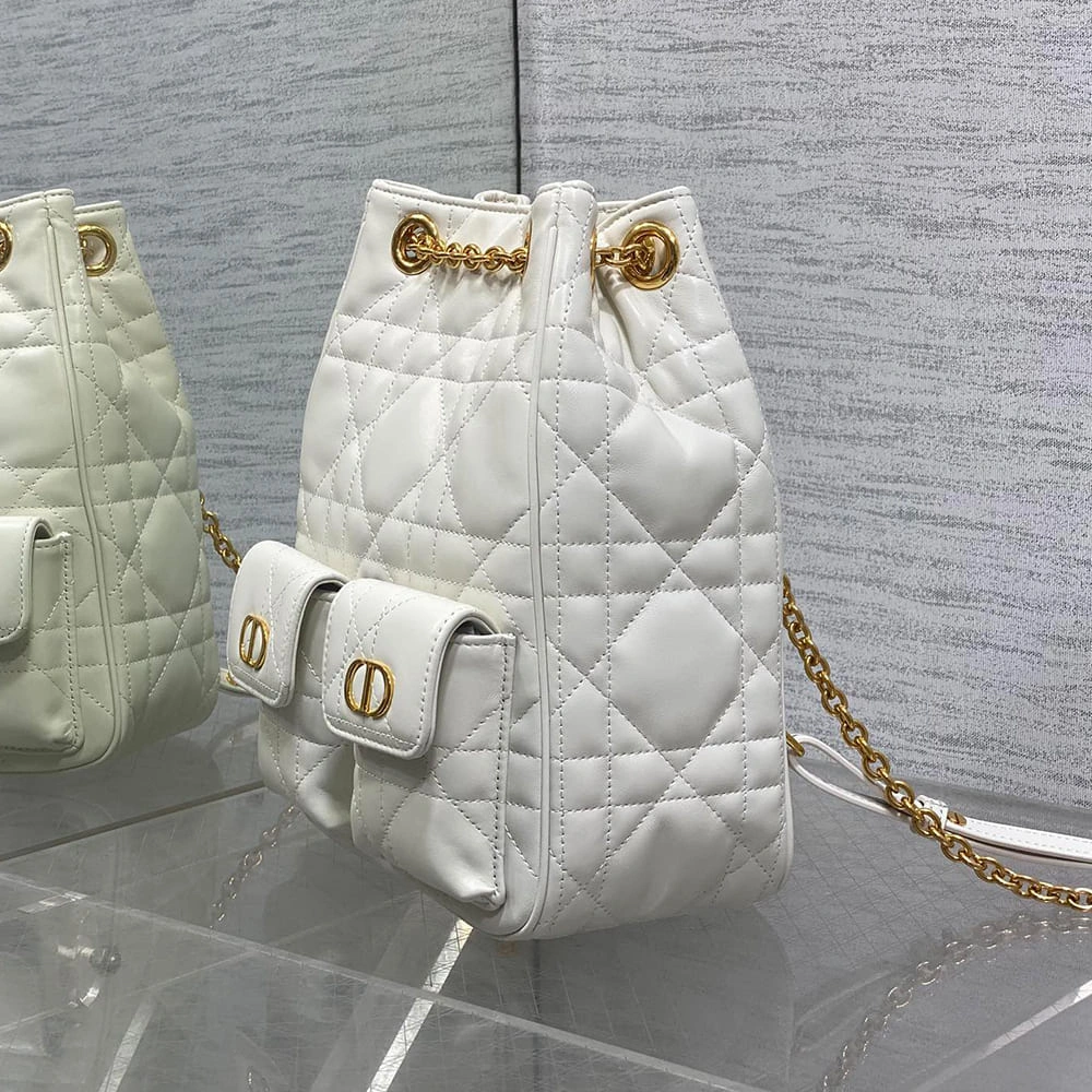 ModernLook Dior Medium Dior Caro Multicarry Backpack with Chain(HIGH-END GRADE) 2077