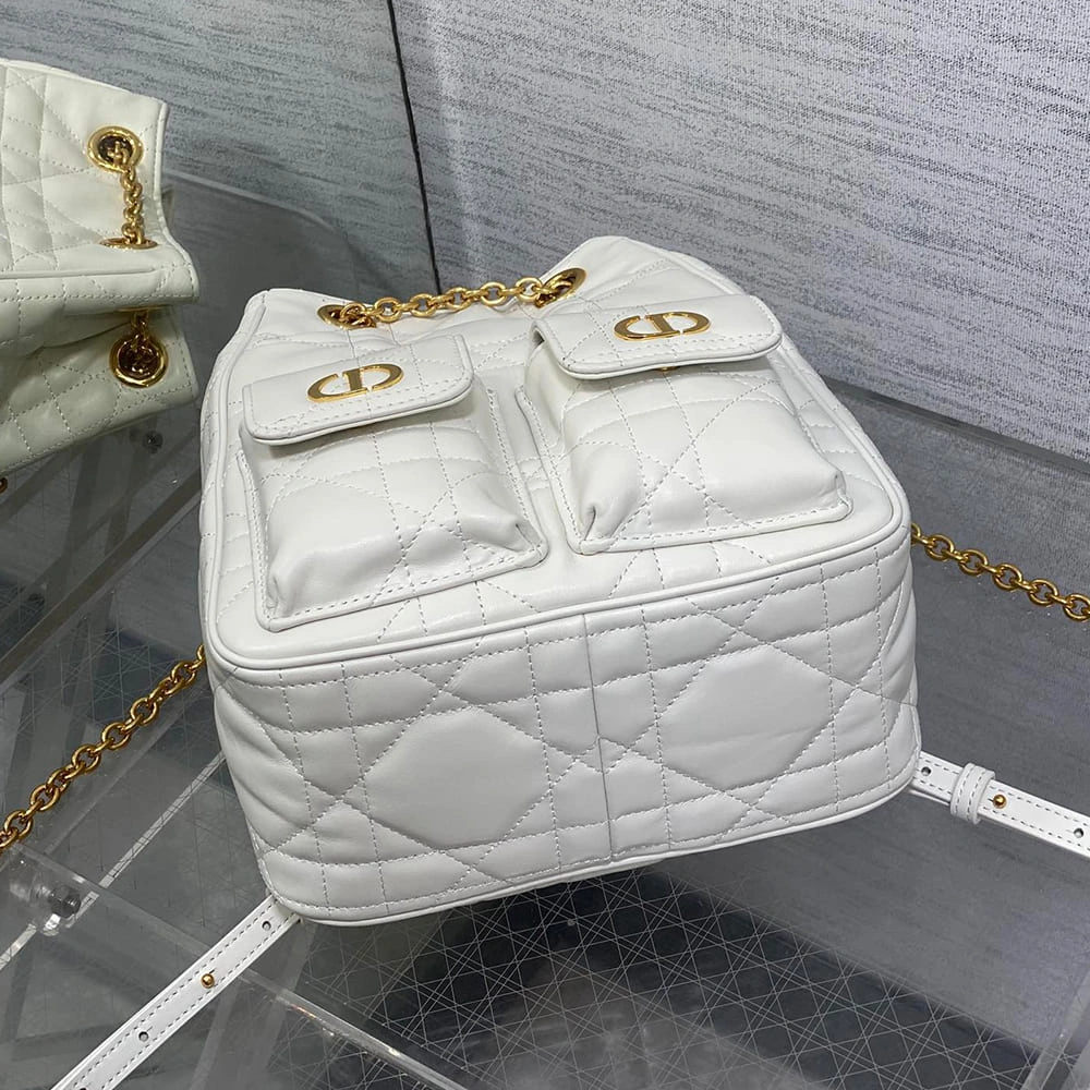 ModernLook Dior Medium Dior Caro Multicarry Backpack with Chain(HIGH-END GRADE) 2077