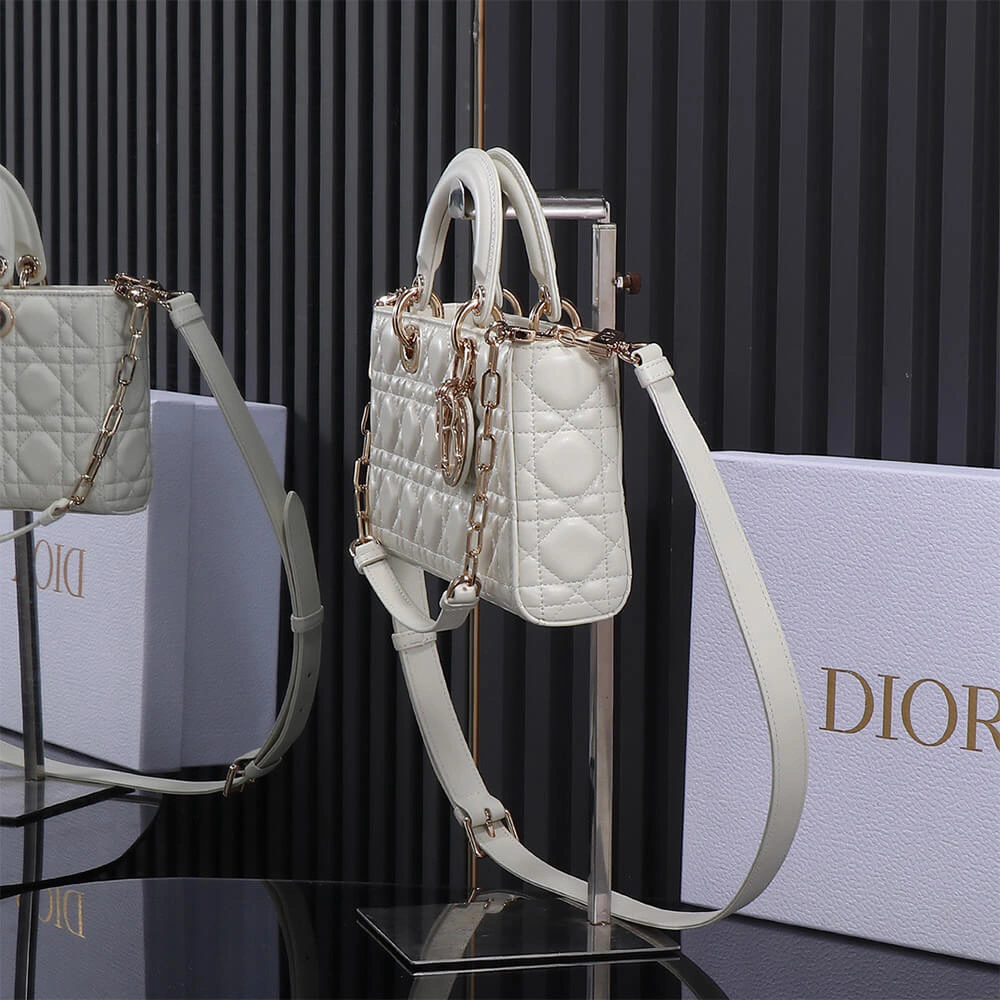 FastDry Dior Medium Lady D-Joy Bag(HIGH-END GRADE) 2186