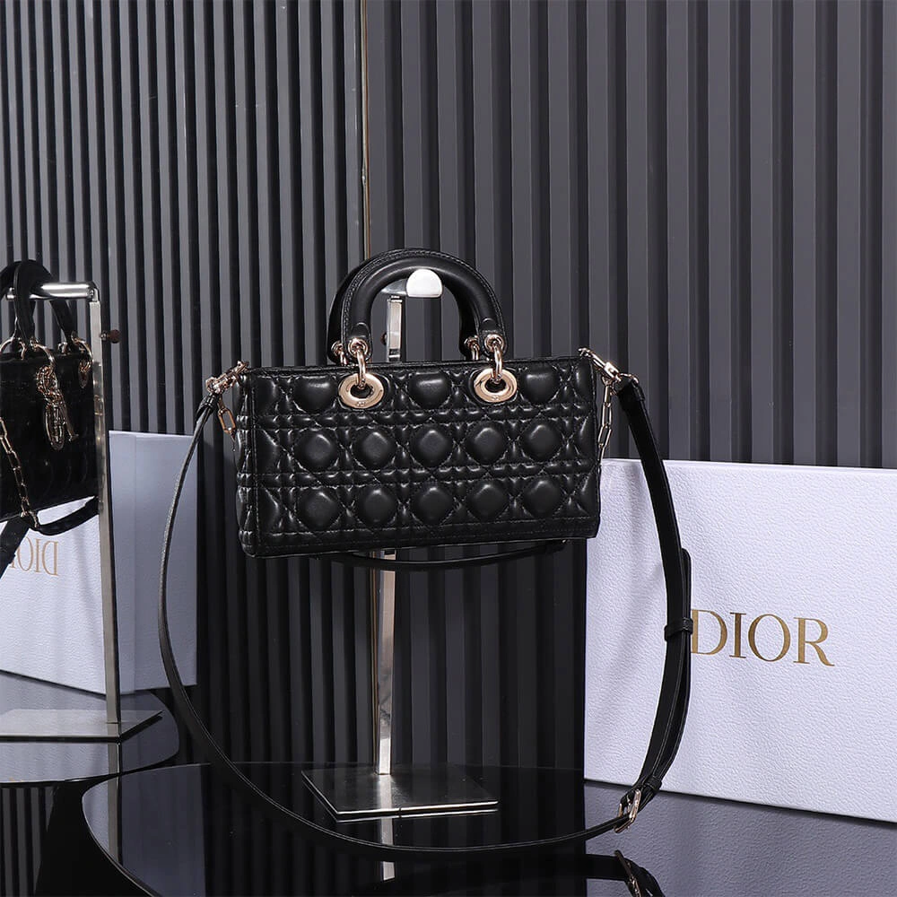 Dior Medium Lady D-Joy Bag(HIGH-END GRADE) Durable 2188