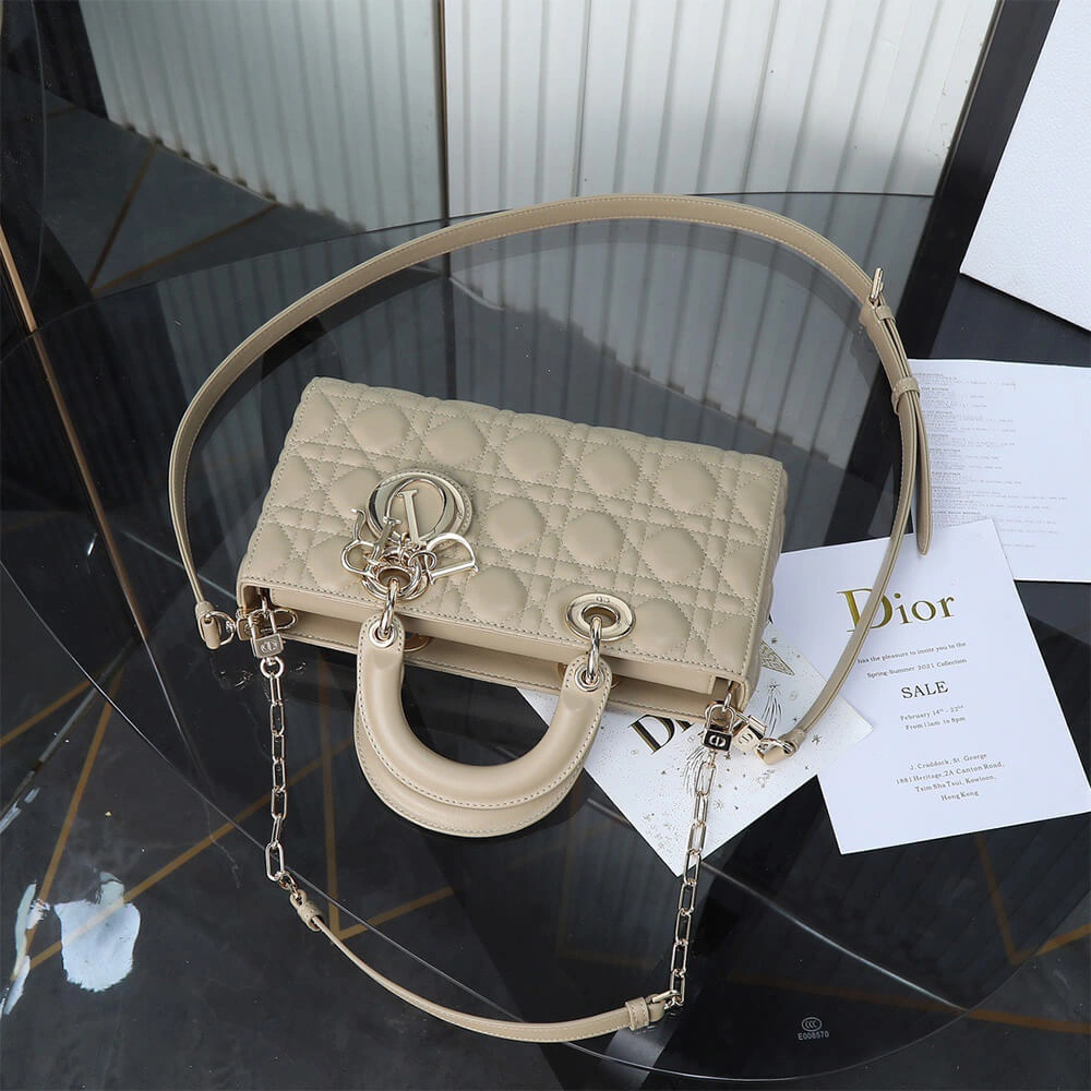Comfortable Dior Medium Lady D-Joy Bag(HIGH-END GRADE) 2187