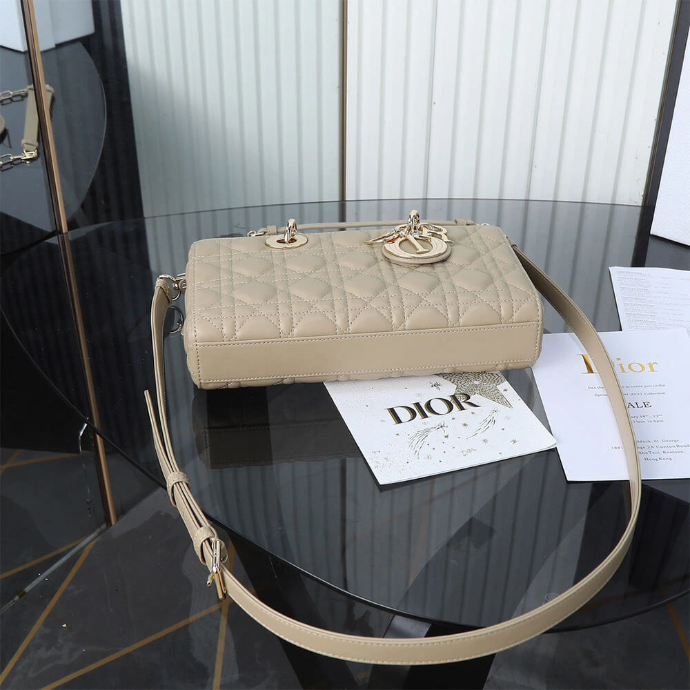 Comfortable Dior Medium Lady D-Joy Bag(HIGH-END GRADE) 2187