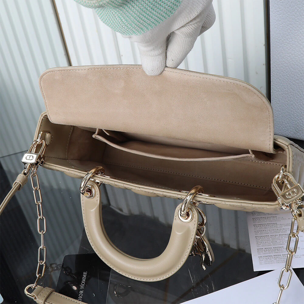 Comfortable Dior Medium Lady D-Joy Bag(HIGH-END GRADE) 2187