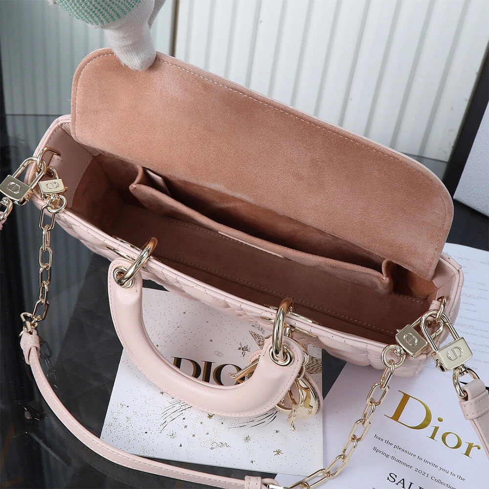 Dior Medium Lady D-Joy Bag(HIGH-END GRADE) ComfortFit 2253