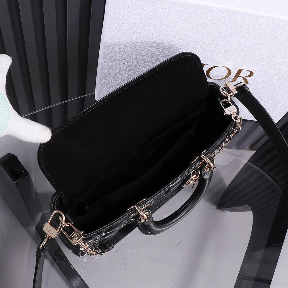 Dior Medium Lady D-Joy Bag(HIGH-END GRADE) Durable 2188