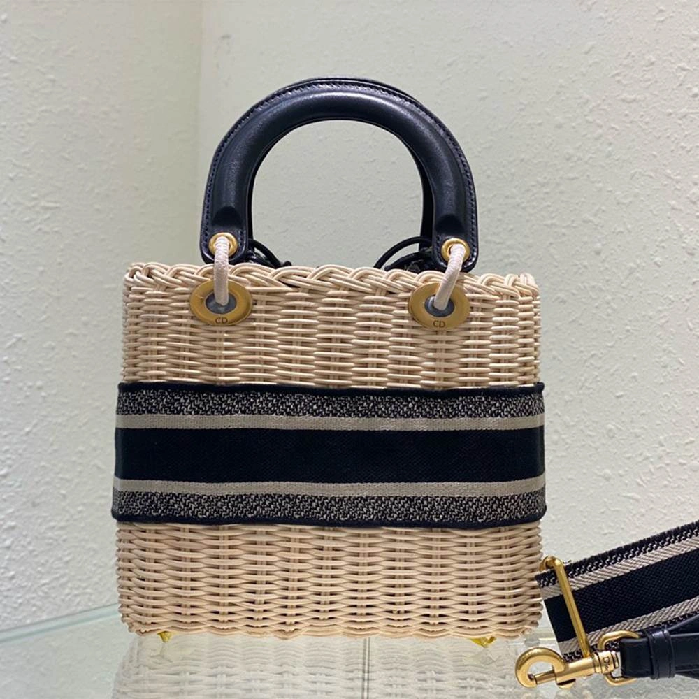 Dior Medium Lady Dior Bag(HIGH-END GRADE) Durable 2097