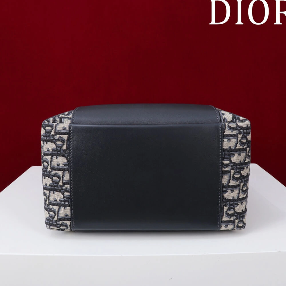 Dior Medium Signature Bucket Bag Colorful 2138