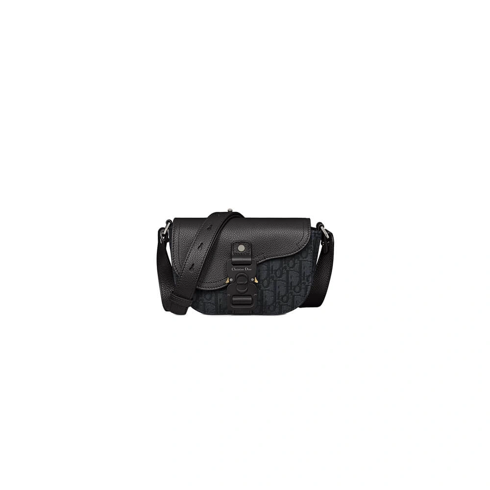 Dior Mini Saddle Messenger Bag with Flap Elegant 2392