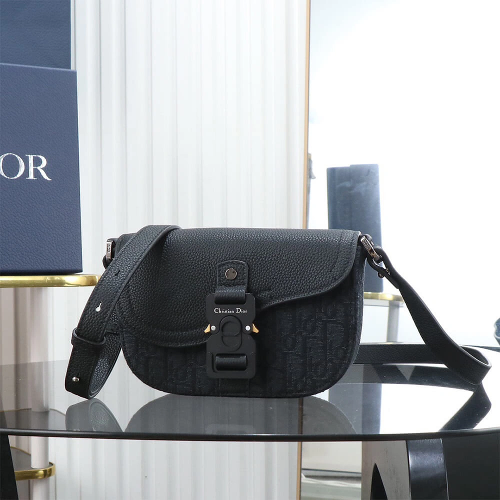 Dior Mini Saddle Messenger Bag with Flap Elegant 2392