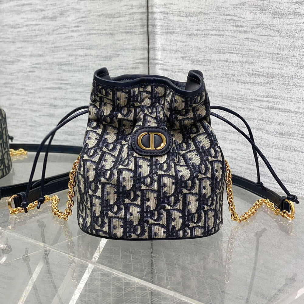 Dior Miss Caro Drawstring Mini Bucket Bag Effortless 2160