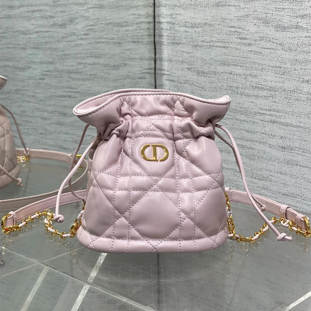 Dior Miss Caro Drawstring Mini Bucket Bag Unique 2161