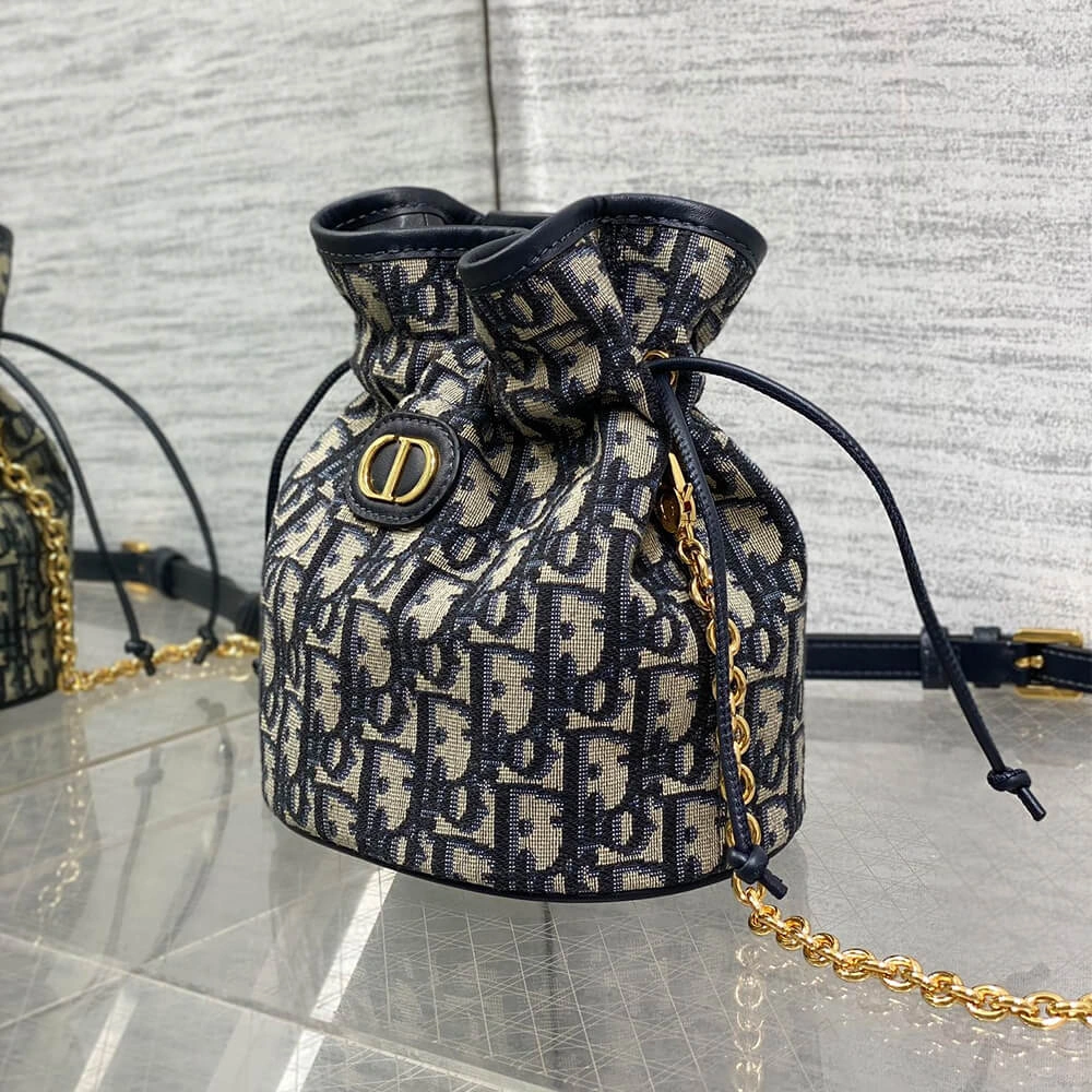Dior Miss Caro Drawstring Mini Bucket Bag Effortless 2160