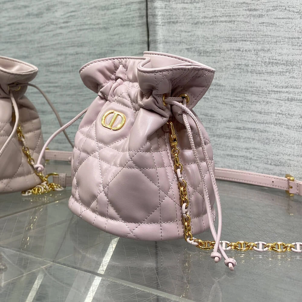 Dior Miss Caro Drawstring Mini Bucket Bag Unique 2161