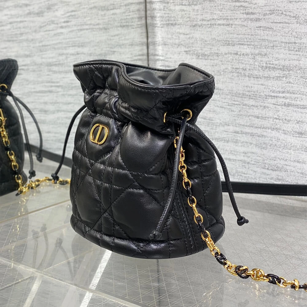 GoAnywhere Dior Miss Caro Drawstring Mini Bucket Bag 2164