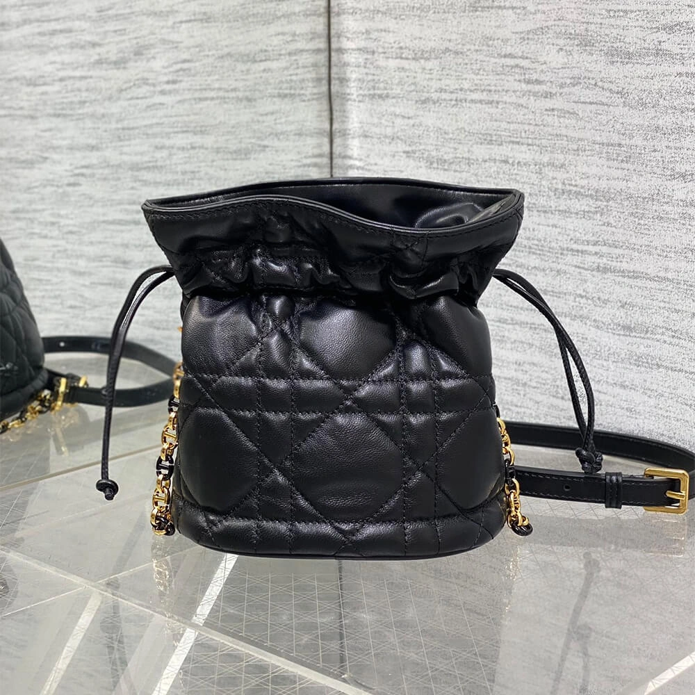 GoAnywhere Dior Miss Caro Drawstring Mini Bucket Bag 2164