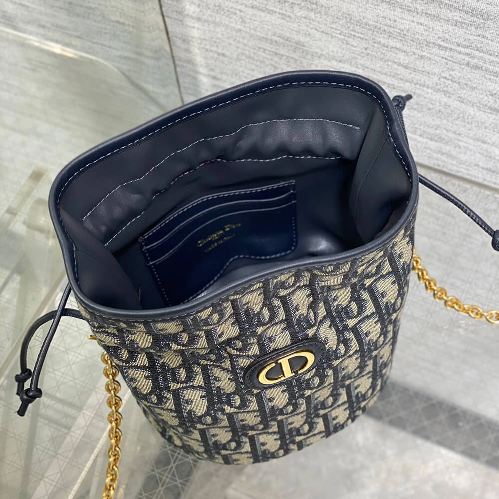 Dior Miss Caro Drawstring Mini Bucket Bag Effortless 2160