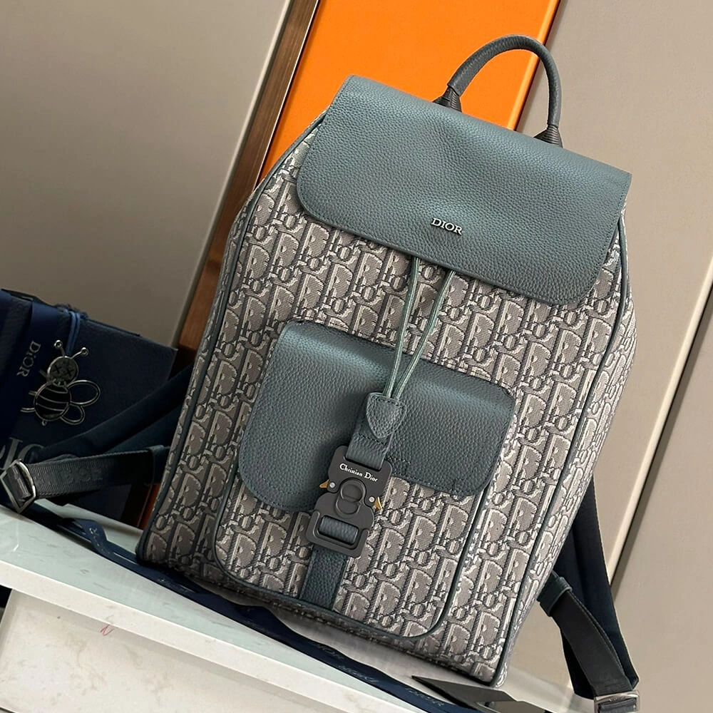 Dior Saddle Backpack with Flap(high-end grade) RelaxedFit 2366