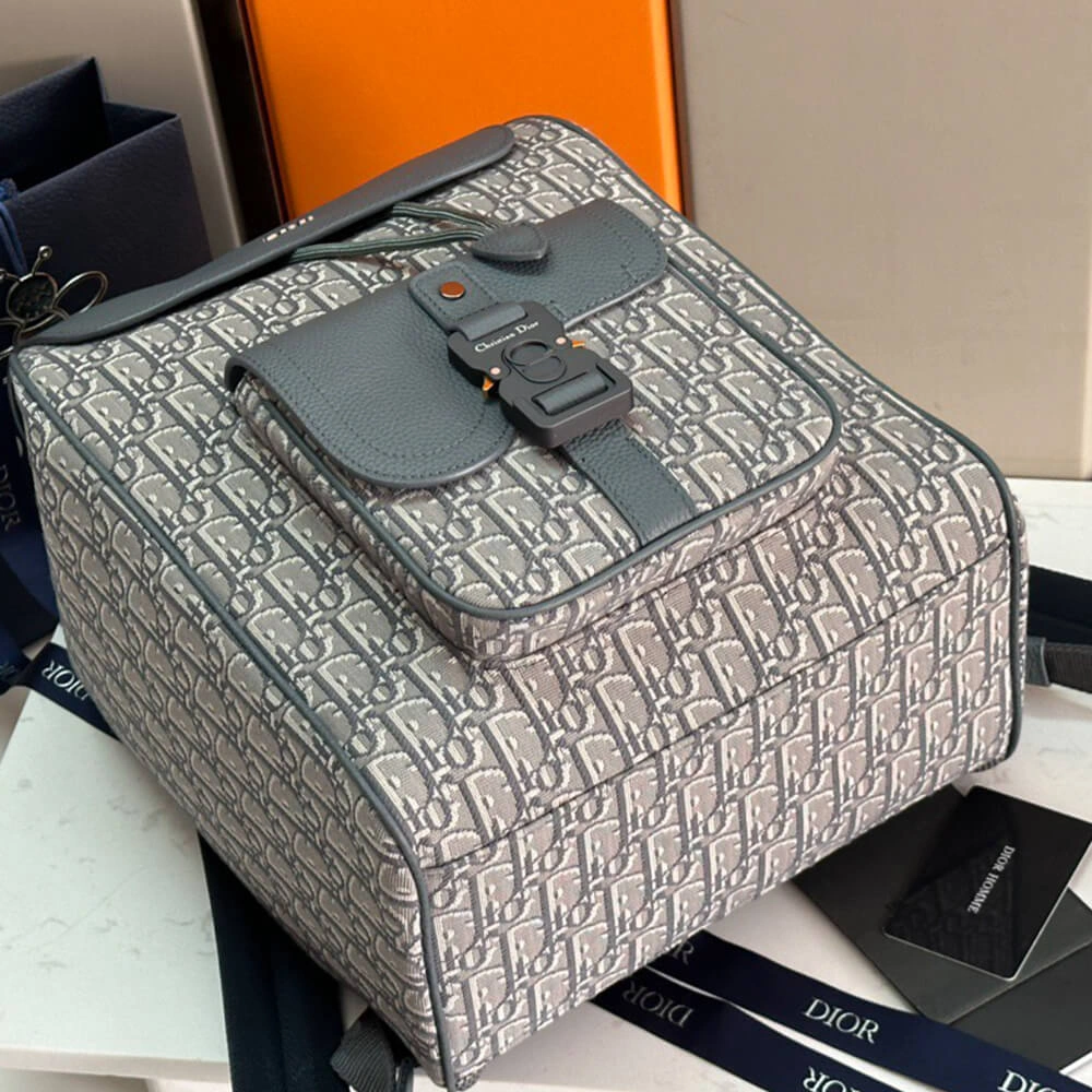 Dior Saddle Backpack with Flap(high-end grade) RelaxedFit 2366