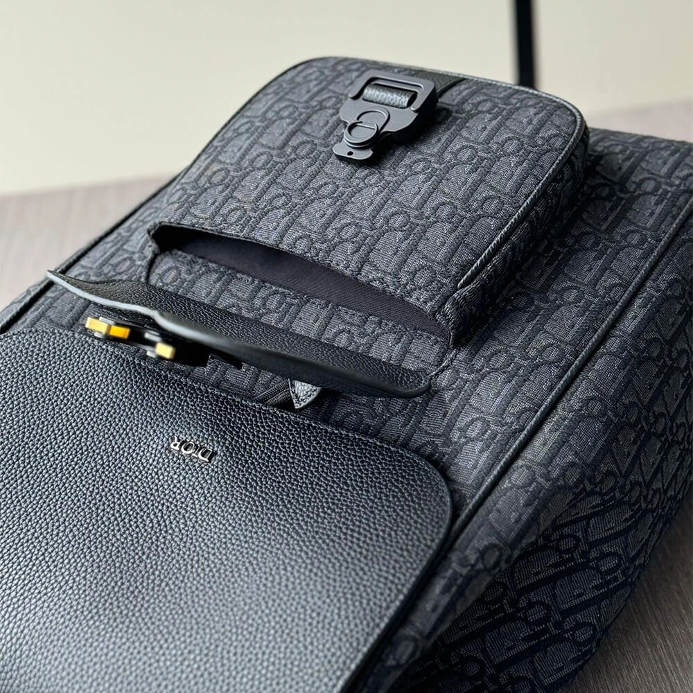 Dior Saddle Backpack with Flap(high-end grade) TravelReady 2339