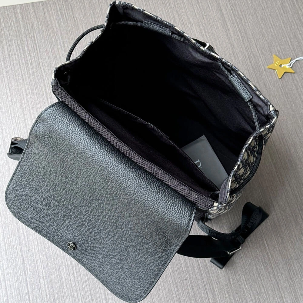 Comfortable Dior Saddle Backpack with Flap(high-end grade) 2329