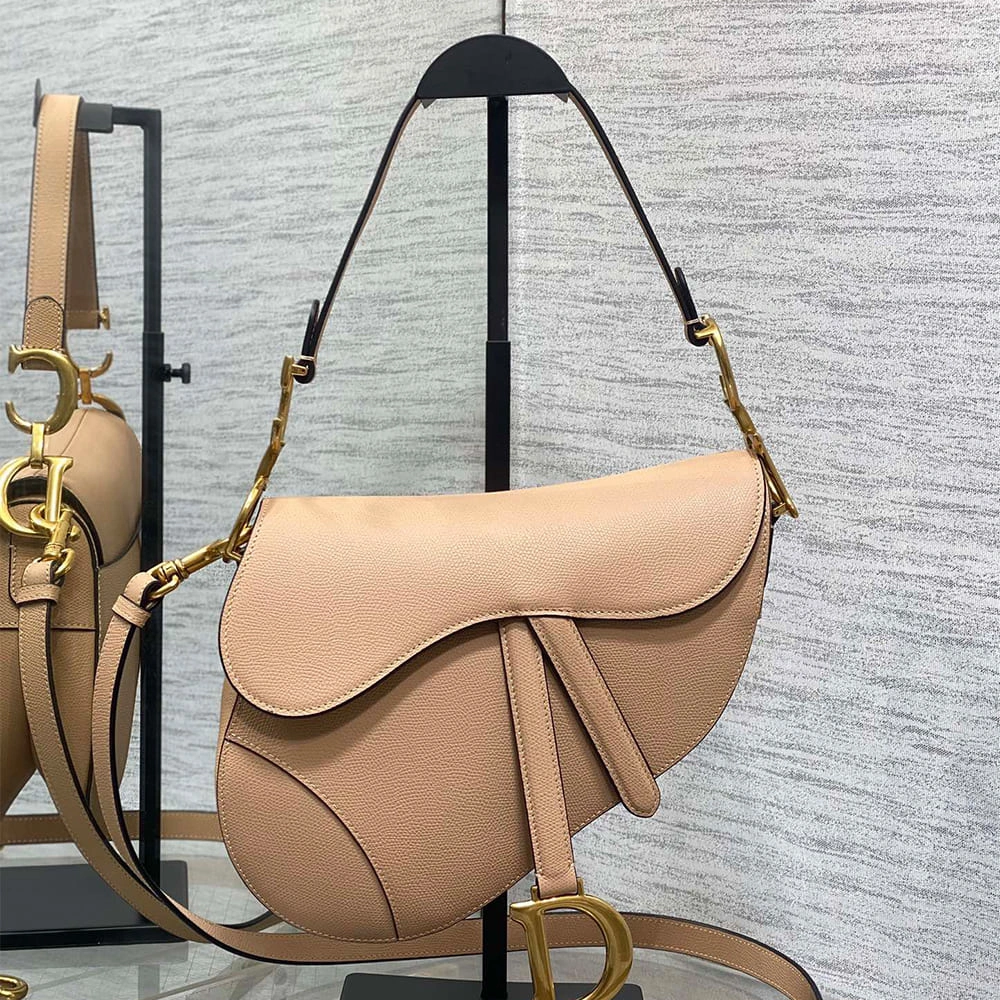 Vibrant Dior Saddle Bag with Strap 2053