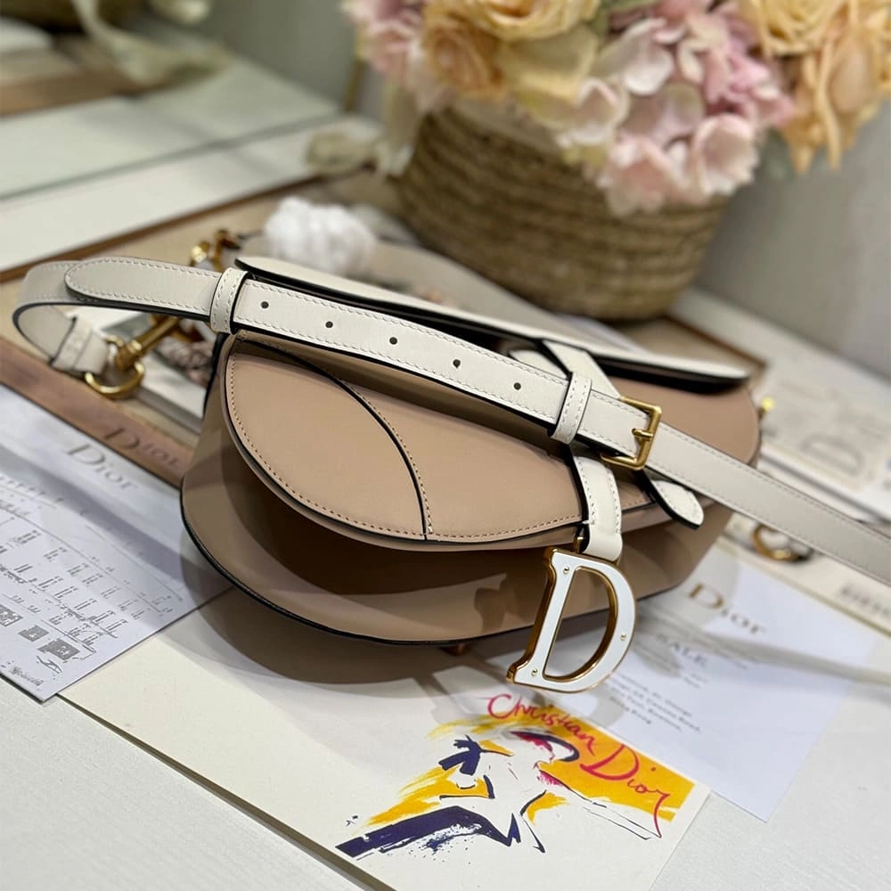 Durable Dior Saddle Bag with Strap 2123