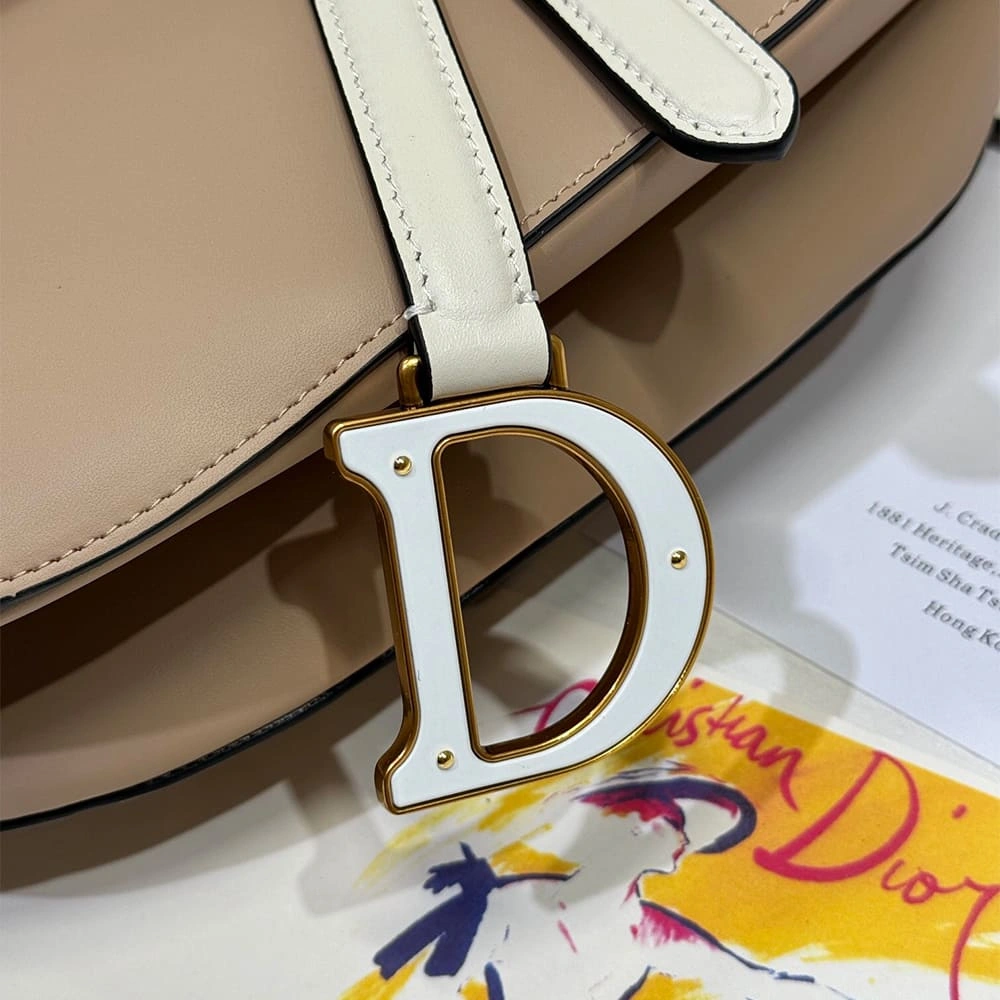 Durable Dior Saddle Bag with Strap 2123