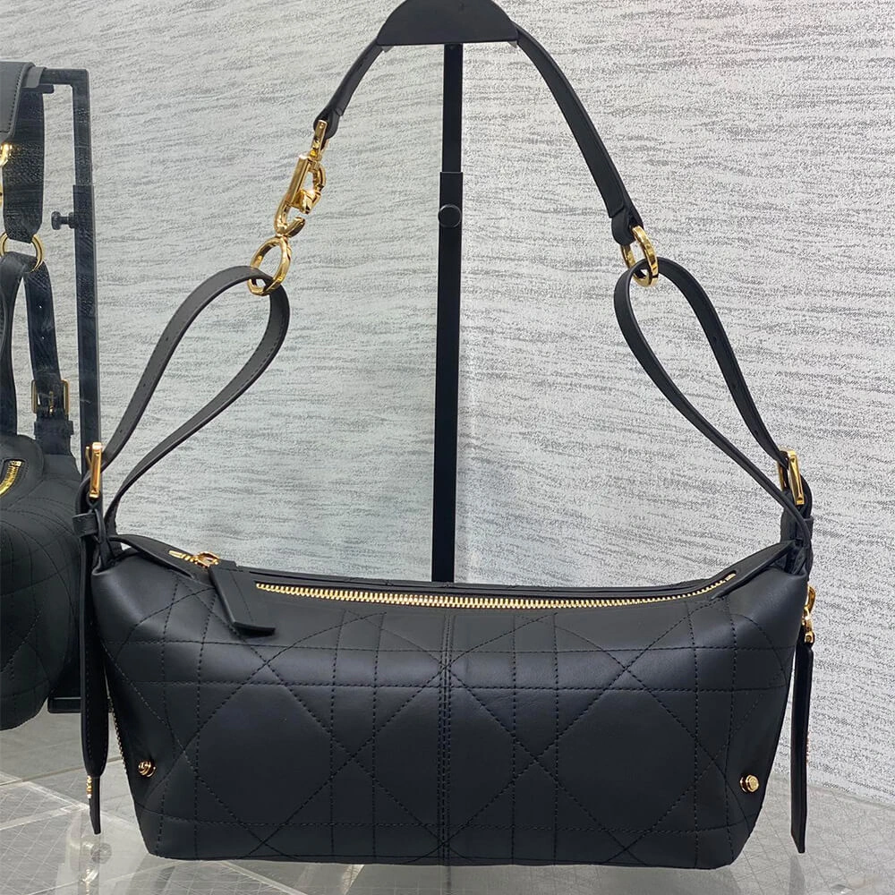 Dior Small D-Journey Bag in Vintage Smooth Calfskin(HIGH-END GRADE) EasyMatch 2245