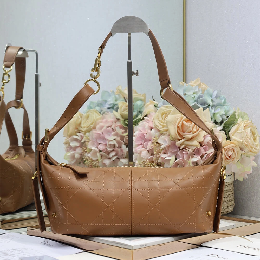 Dior Small D-Journey Bag in Vintage Smooth Calfskin(HIGH-END GRADE) Bright 2217