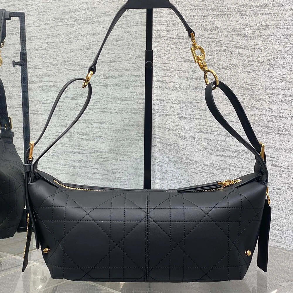 Dior Small D-Journey Bag in Vintage Smooth Calfskin(HIGH-END GRADE) EasyMatch 2245