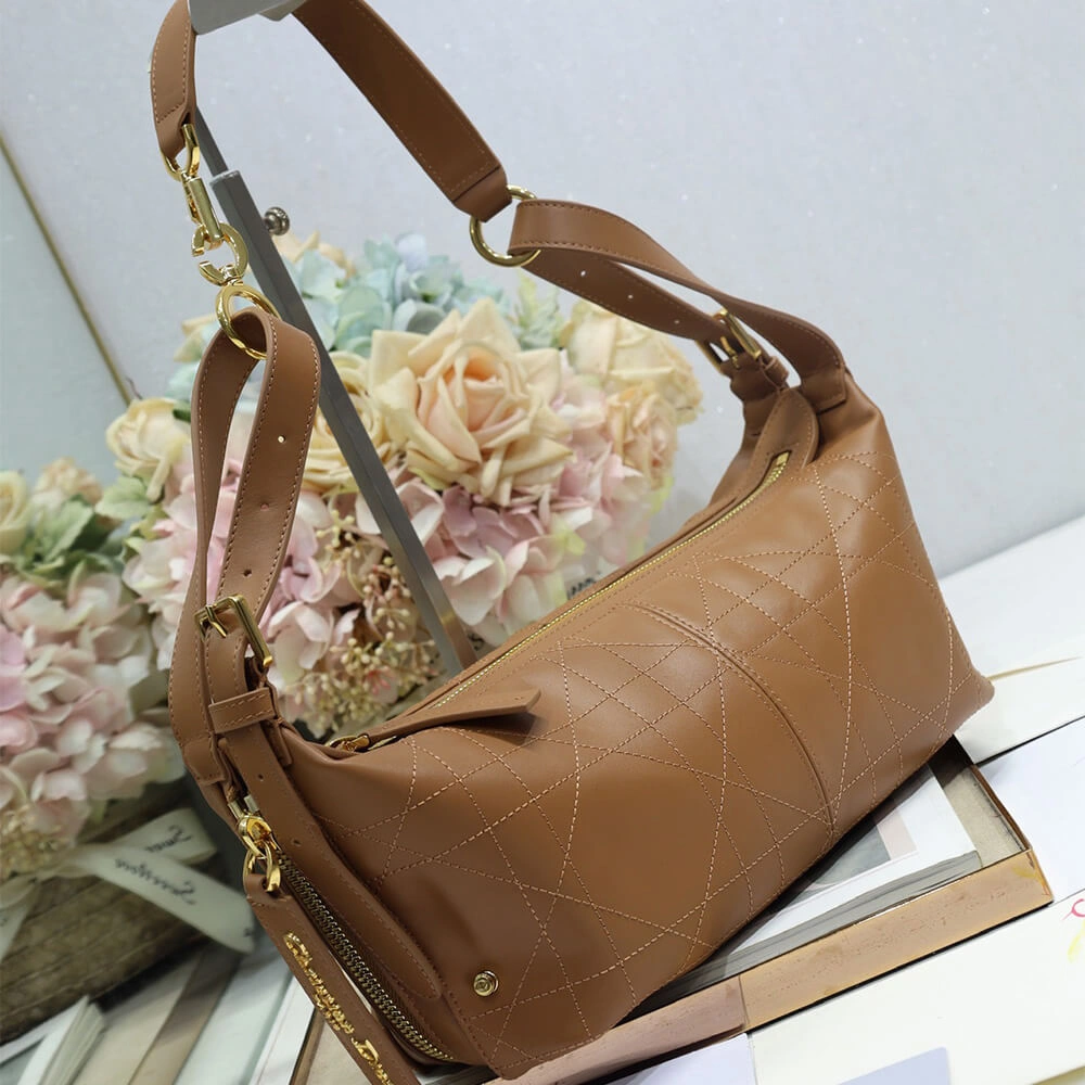Dior Small D-Journey Bag in Vintage Smooth Calfskin(HIGH-END GRADE) Bright 2217
