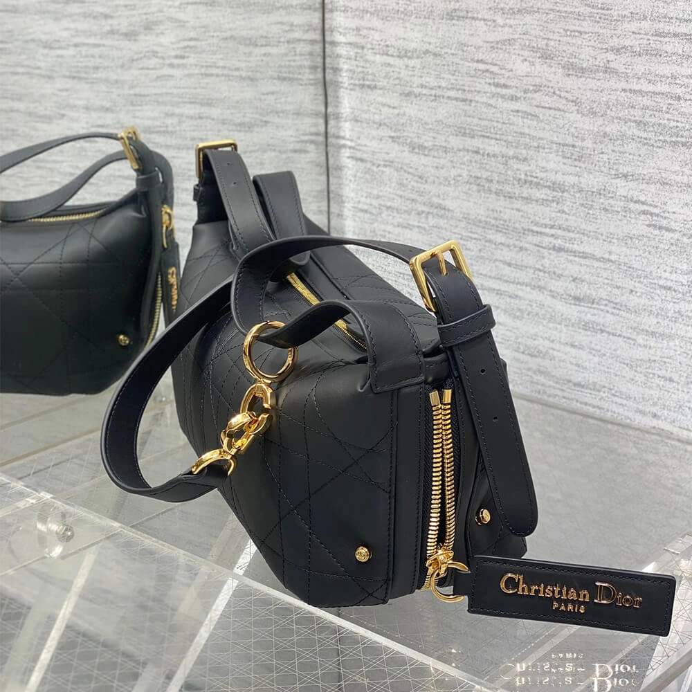 Dior Small D-Journey Bag in Vintage Smooth Calfskin(HIGH-END GRADE) EasyMatch 2245