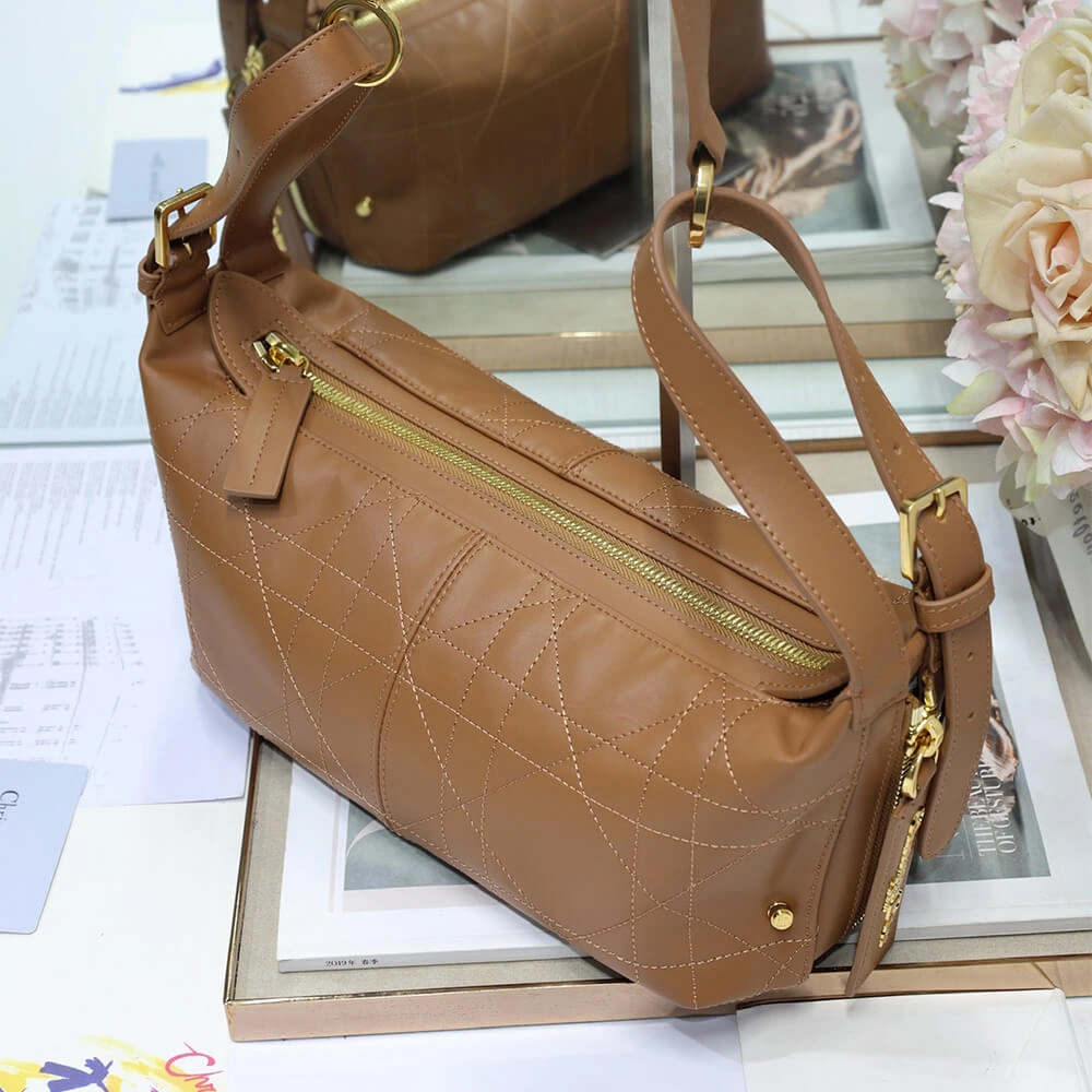 Dior Small D-Journey Bag in Vintage Smooth Calfskin(HIGH-END GRADE) Bright 2217
