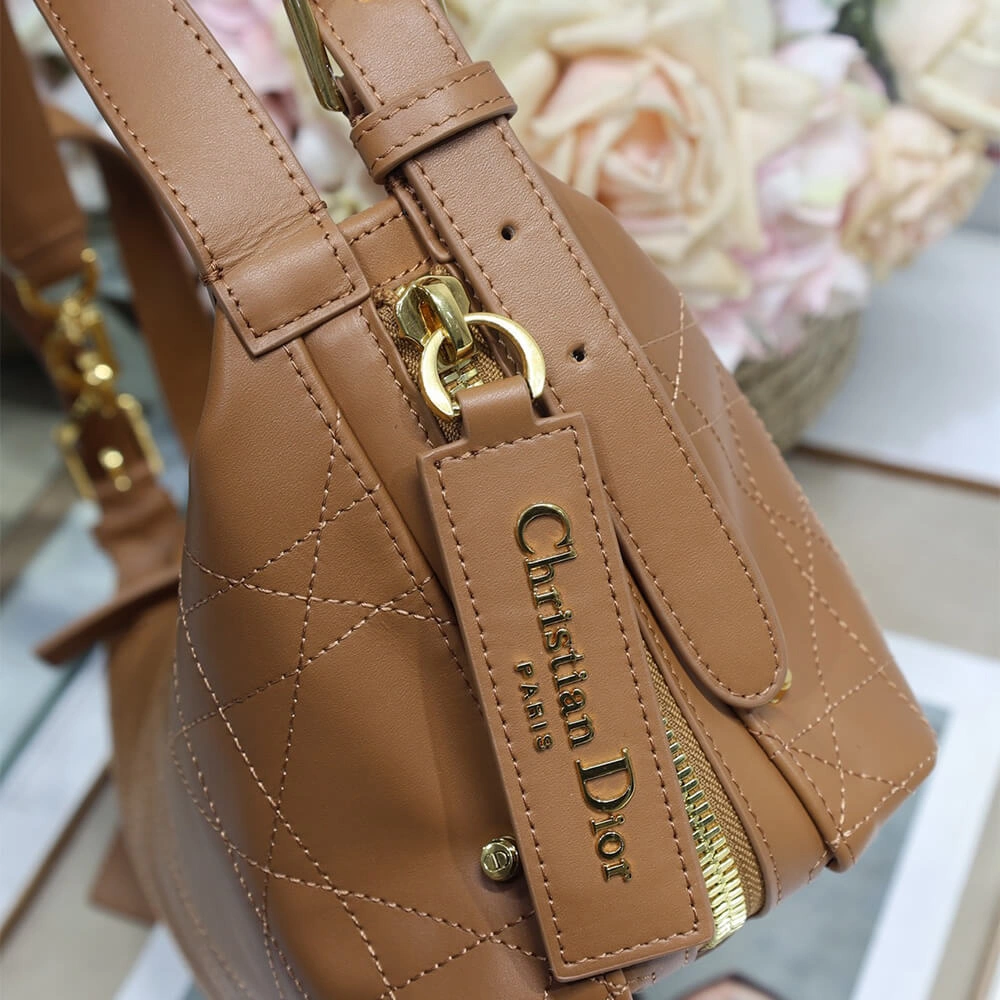 Dior Small D-Journey Bag in Vintage Smooth Calfskin(HIGH-END GRADE) Bright 2217