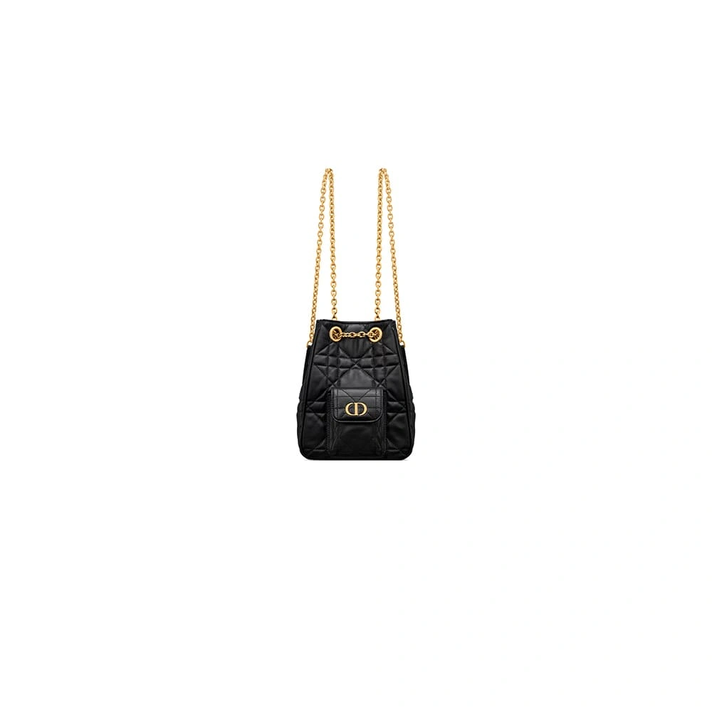 Dior Small Dior Caro Multicarry Backpack with Chain(HIGH-END GRADE) Reliable 2113