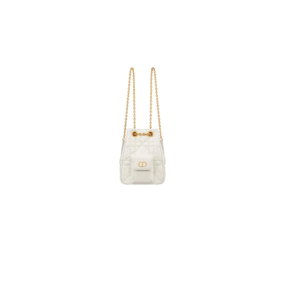 Dior Small Dior Caro Multicarry Backpack with Chain(HIGH-END GRADE) Neat 2105