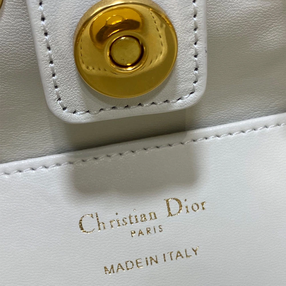 Dior Small Dior Caro Multicarry Backpack with Chain(HIGH-END GRADE) Neat 2105