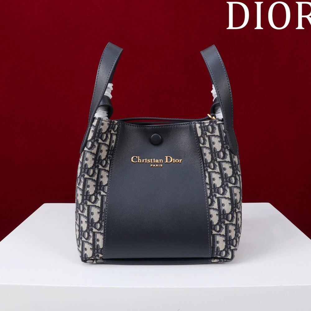 Casual Dior Small Signature Bucket Bag 2148
