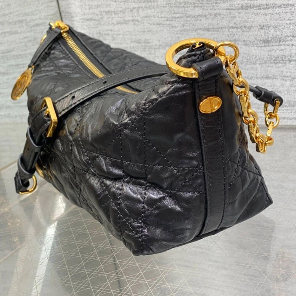 Bold Diorstar Hobo Bag with Chain 2183