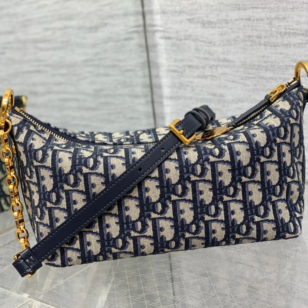 Bright Diorstar Hobo Bag with Chain 2180