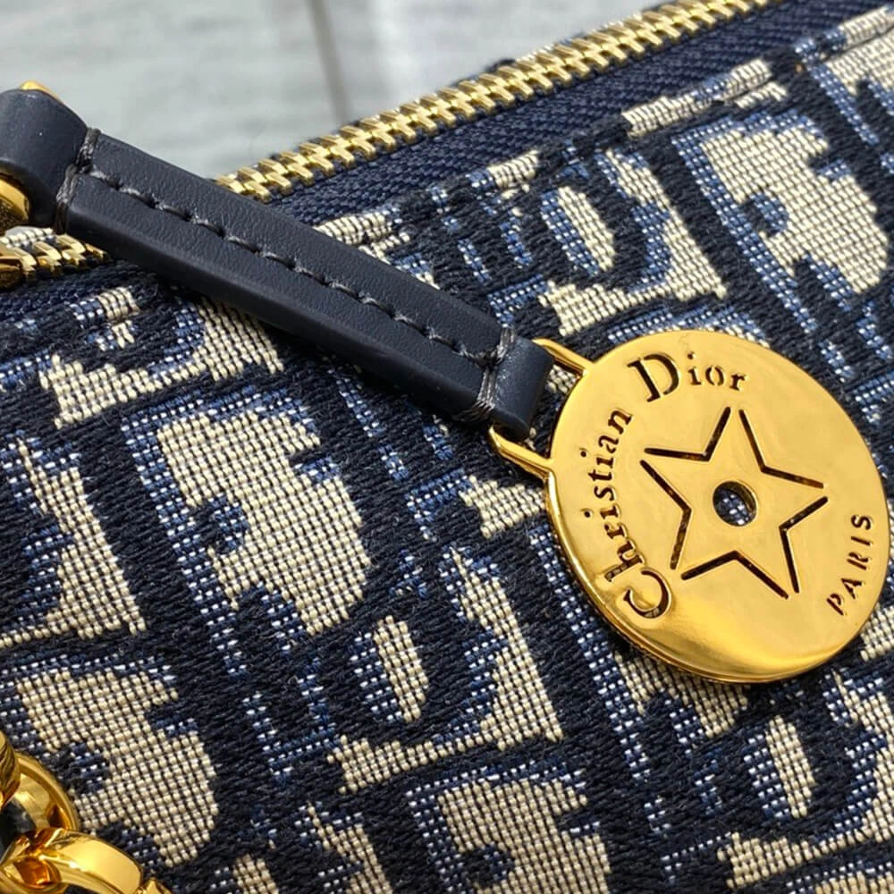 Bright Diorstar Hobo Bag with Chain 2180