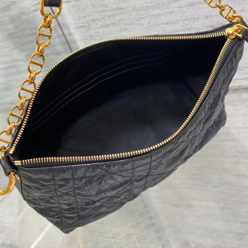 Bold Diorstar Hobo Bag with Chain 2183