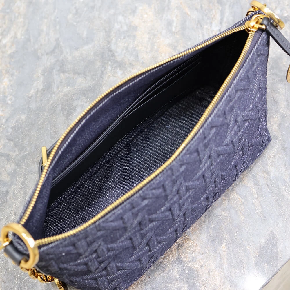 Compact Diorstar Hobo Bag with Chain 2191